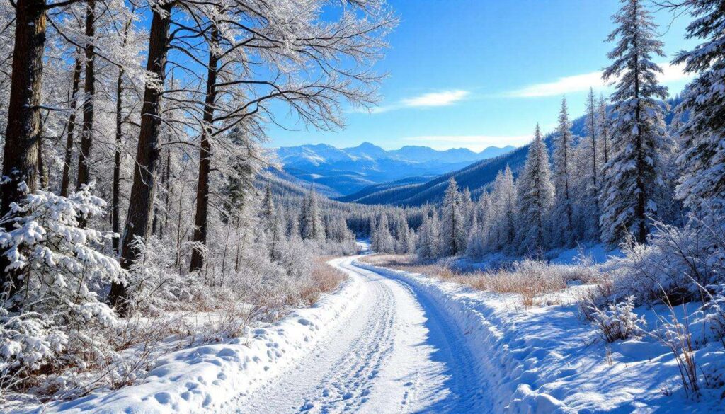 Voici 7 lieux pour faire une belle marche hivernale à bas prix