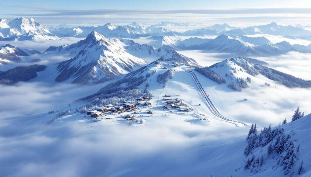 Le succès de cette station de ski d'une seule piste : un paysage magnifique au-dessus des nuages