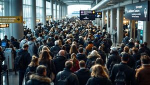 Contrôles biométriques aux frontières de Schengen : files d’attente record et aéroports européens sous pression