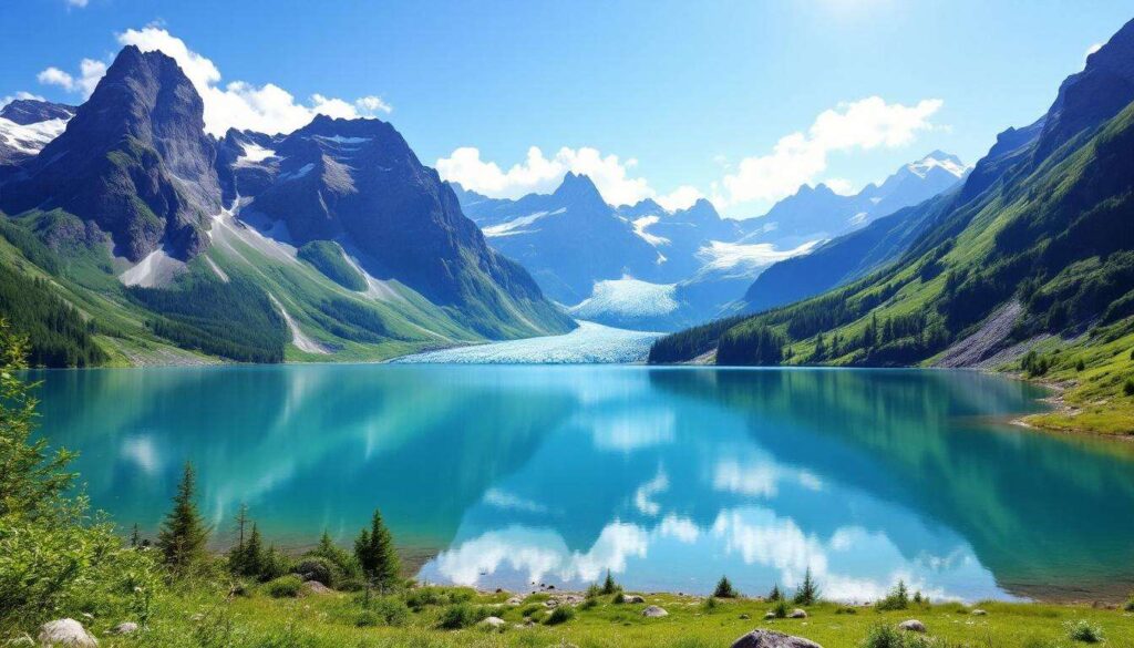 Ce lac glaciaire des Alpes rivalise avec les paysages suisses les plus spectaculaires
