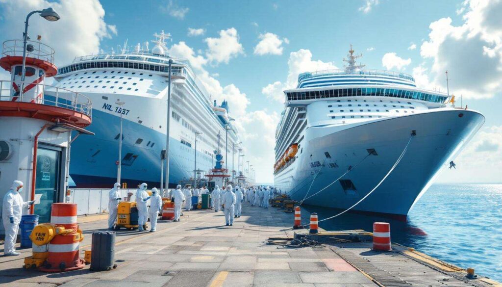 Épidémie géante sur un navire de croisière : 90 personnes malades, le bateau entièrement désinfecté