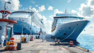 Épidémie géante sur un navire de croisière : 90 personnes malades, le bateau entièrement désinfecté