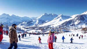 Cette station de ski est LA plus grande des Pyrénées : elle propose un forfait à prix réduit, les jeunes ne jurent que par elle