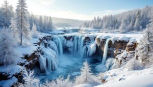 À 2h de Lyon, ce site naturel classé aux 31 cascades est une pure merveille en hiver