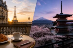 Décalage horaire France–Japon : été, hiver et conseils jet lag